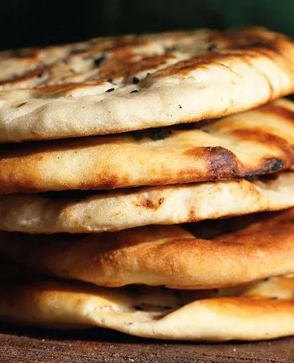 Puffy Restaurant-Style Naan