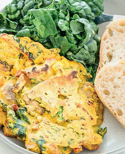 chickpea omlets
