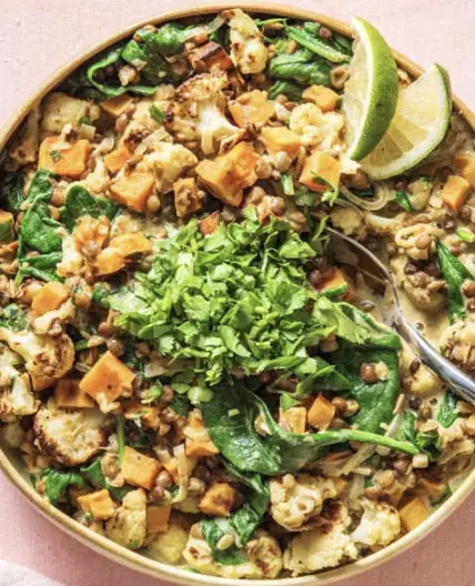 Spiced creamy lentil curry hellofresh