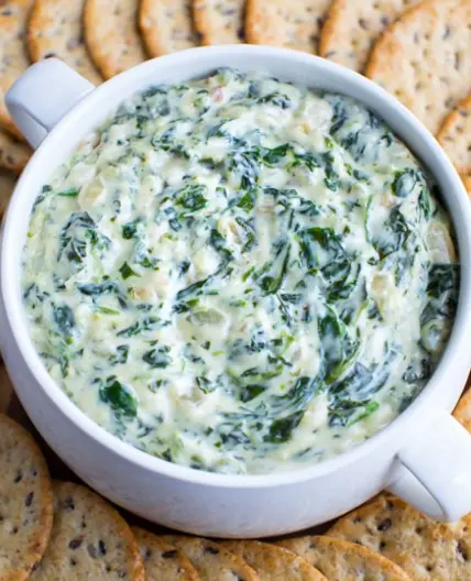 Artichoke. Spinach Dip