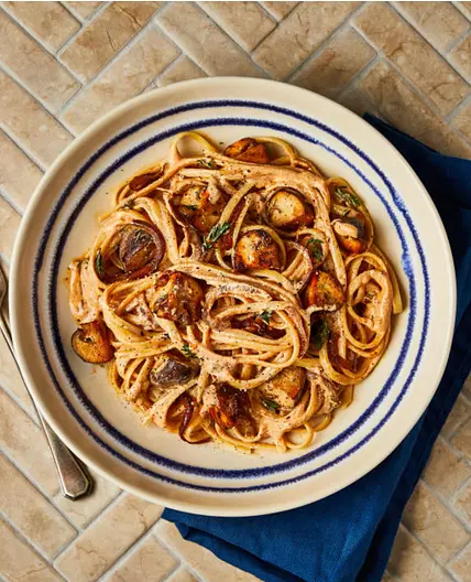 Creamy Mushroom Stroganoff