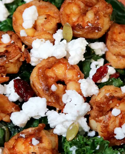 Harissa 5 Spice Pan-Seared Shrimp