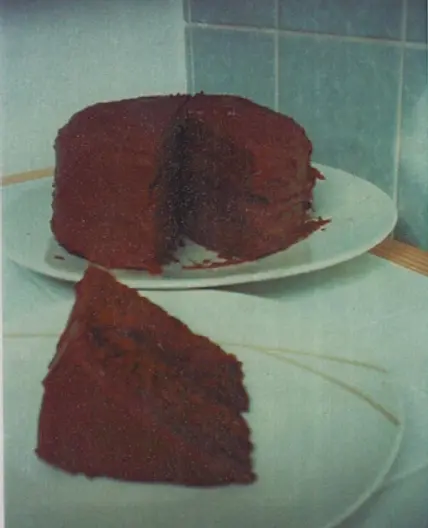 Naughty Chocolate Fudge Cake