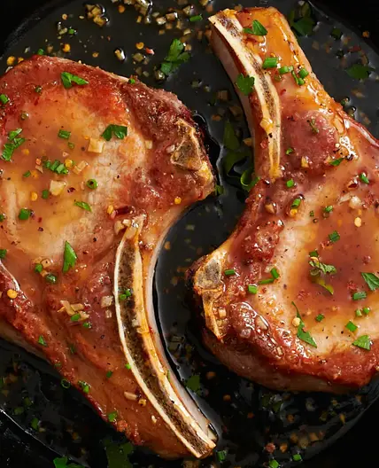 Honey Garlic Pork Chops