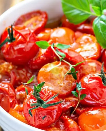 Garlic Roasted Cherry Tomatoes