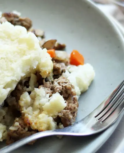 Cauliflower Mash Shepherd’s Pie