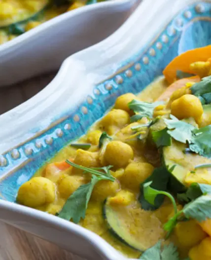 Peanut Butter Chickpea Curry Stew