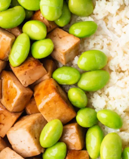 Garlicky Baked Tofu