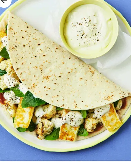 Halloumi Wraps