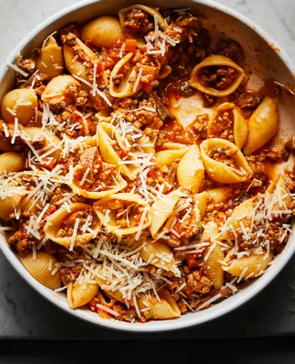Turkey and Porcini Pasta