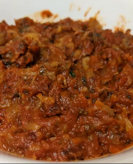 Zaalouk Moroccon Eggplant Dip