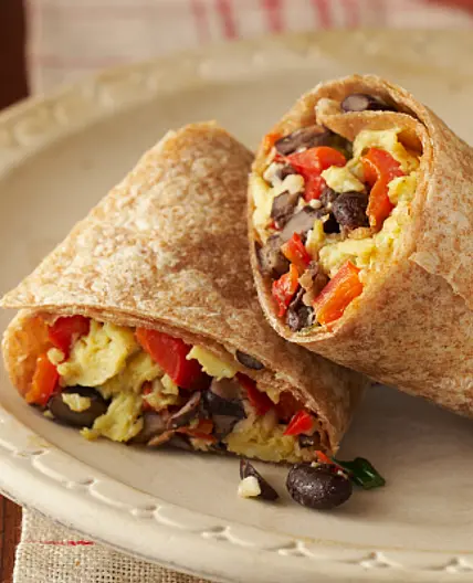 Hearty Egg Burritos