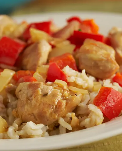 Haitian Style Chicken and Rice