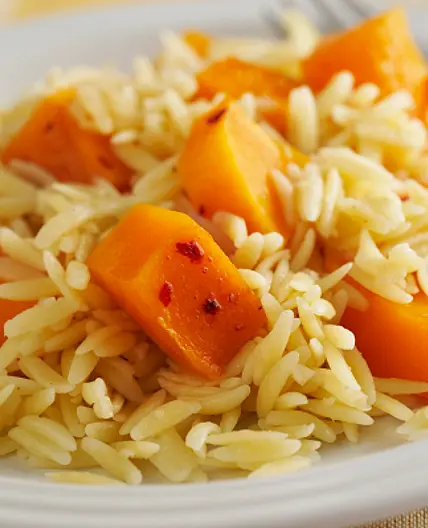 Squash and Orzo