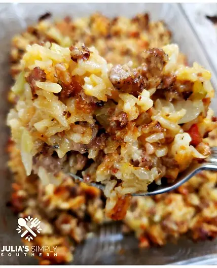 Sausage & Rice Casserole - Instant Pot