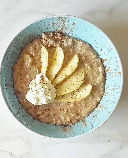 Pear and Cinnamon Porridge