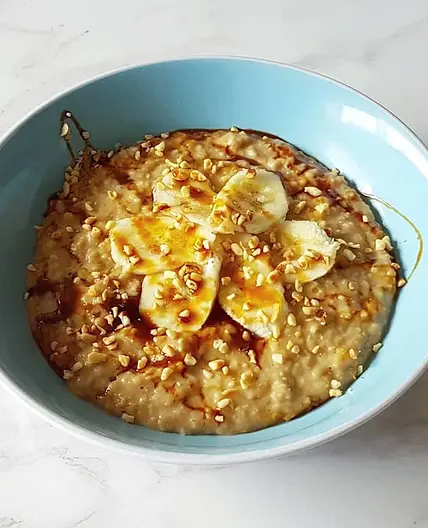 Banana and Hazelnut Porridge