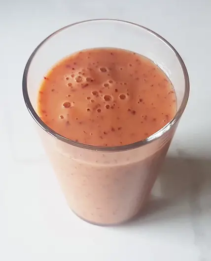 Plum and Vanilla Seasonal Smoothie