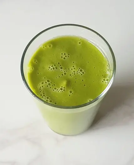 Green on Green Smoothie