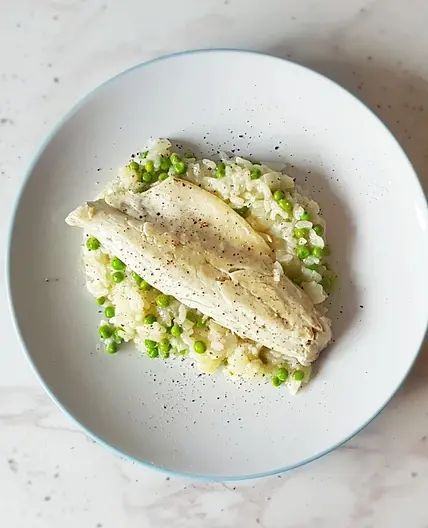 Sea Bass and Miso Risotto