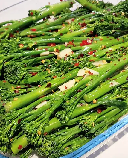 Lemon, Garlic and Chilli Broccoli