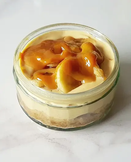 Low-fat Gluten-free Salted Caramel Banoffee Pies