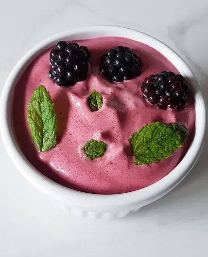 Blackberry Mousse
