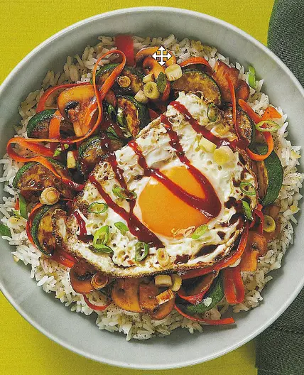 Veggie Bibimbap Bowl