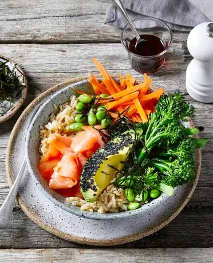 Salmon Sushi Bowl