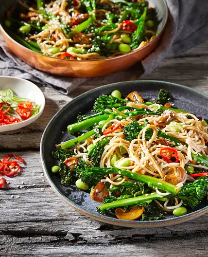 Teriyaki Soba Noodle Salad