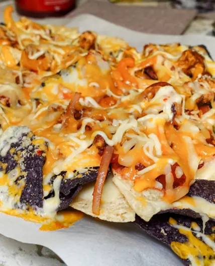 15 minutes or less - Chicken Nachos