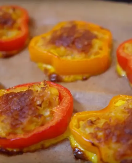 Stuffed Pepper with Tuna & Corn