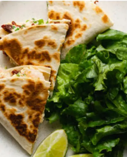 Sun Dried Tomato and Shrimp Quesadilla