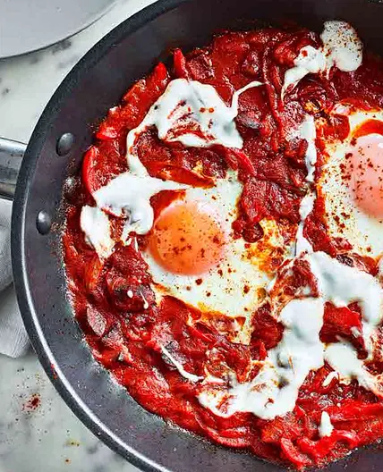 Spanish-style shakshuka