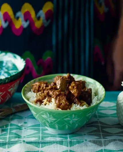 PORK AND MANGO PICKLE CURRY
