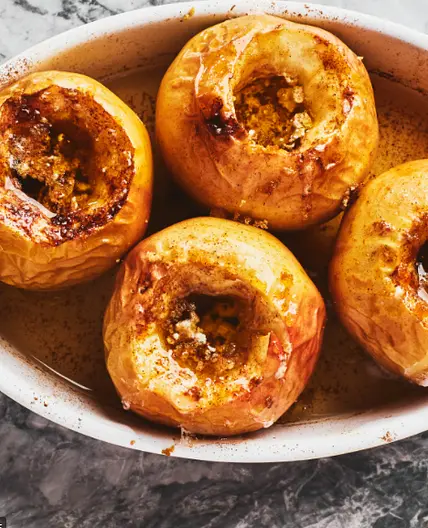 Roasted Honey-Cinnamon Apples