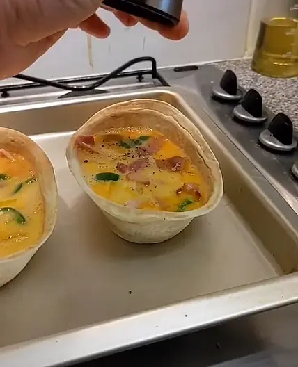 Tortilla omelettes