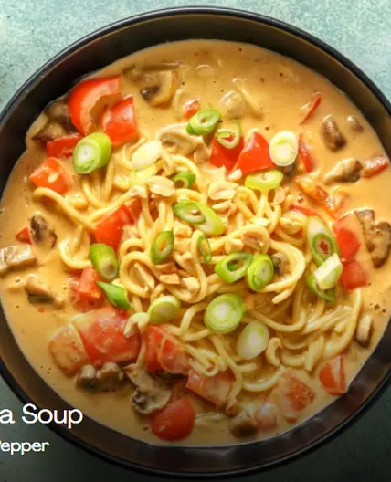 Vegetable Laksa Soup