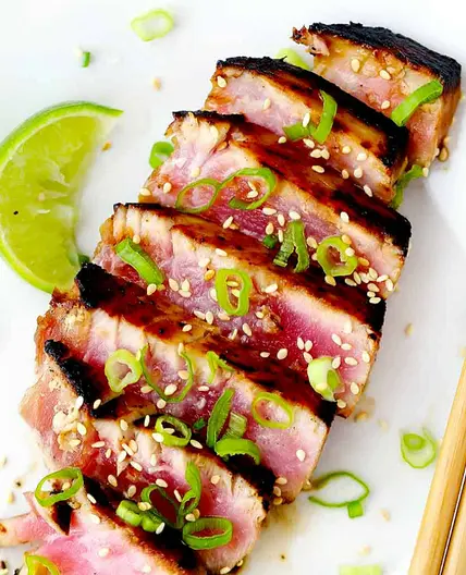 Six-Minute Seared Ahi Tuna Steaks