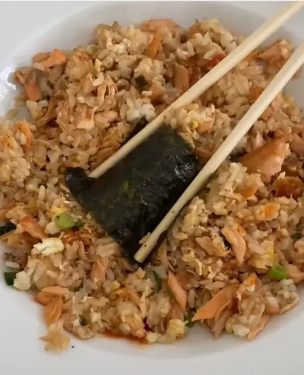 Salmon Fried Rice
