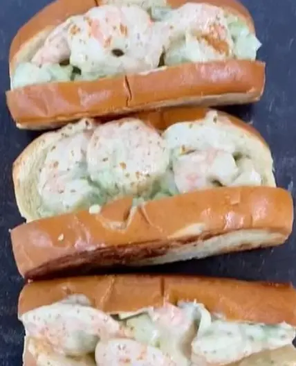 Shrimp Avocado Sandwich