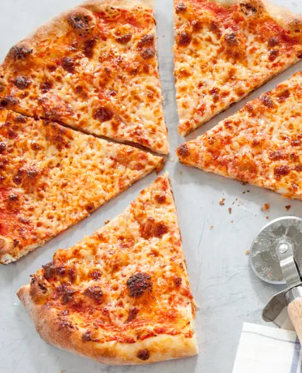 Thin-Crust Pizza (Mediterranean Test Kitchen p. 354)