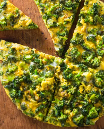 Frittata with Broccoli and Turmeric (More...Test Kitchen p. 313)
