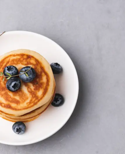 Blueberry (Rose Golden) Pancakes