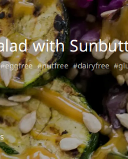 BBQ Farmer's Market Salad with Sunbutter Dressing