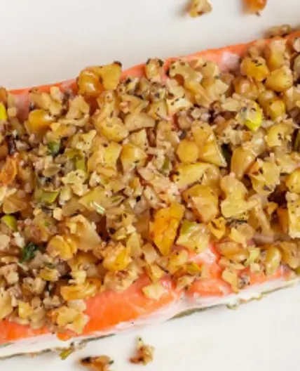 Walnut Crusted Salmon