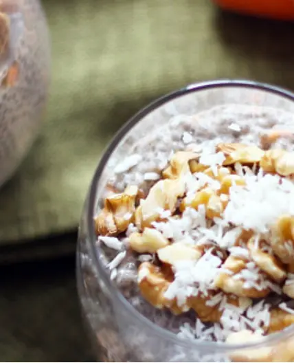 Carrot Cake Chia Pudding