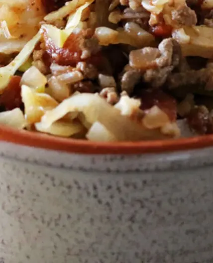 Unstuffed Cabbage Rolls Grain Free