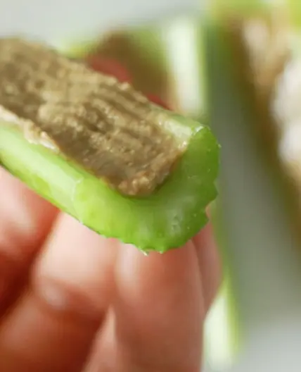 Celery with Sunflower Seed Butter