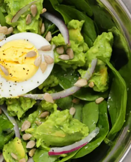 Eggs n' Guac Breakfast Bowl